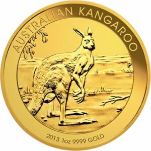 1 Unze Australian Kangaroo Gold 2013