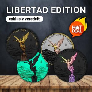 Silber Libertad Special Edition 2022 (4 x 1 Unze Silber)