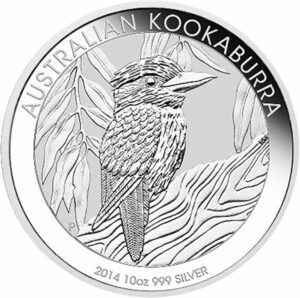 10 Unze Silber Kookaburra 2014