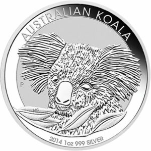 1/2 Unze Silber Koala 2014