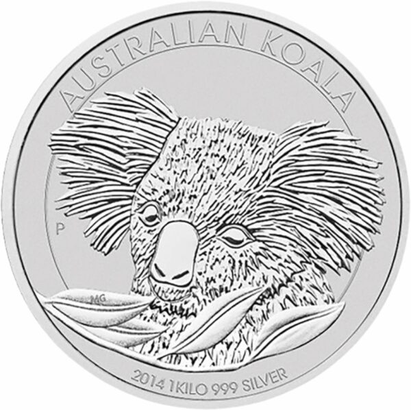 1kg Silber Koala 2014