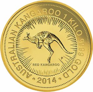 1 kg Gold Känguru Nugget 2014