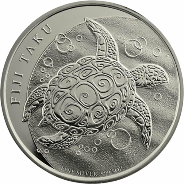 5 Unze Silber Fiji Taku Schildkröte 2013