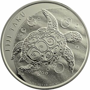 1 Unze Silber Fiji Taku Schildkröte 2013