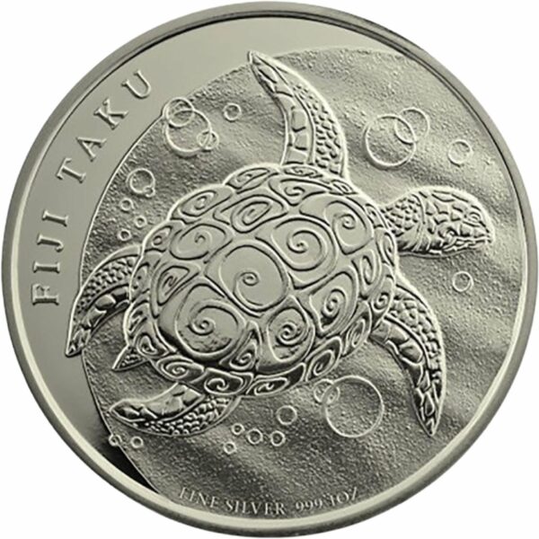 1/2 Unze Silber Fiji Taku Schildkröte 2013