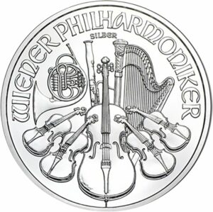 1 Unze Silber Wiener Philharmoniker 2014