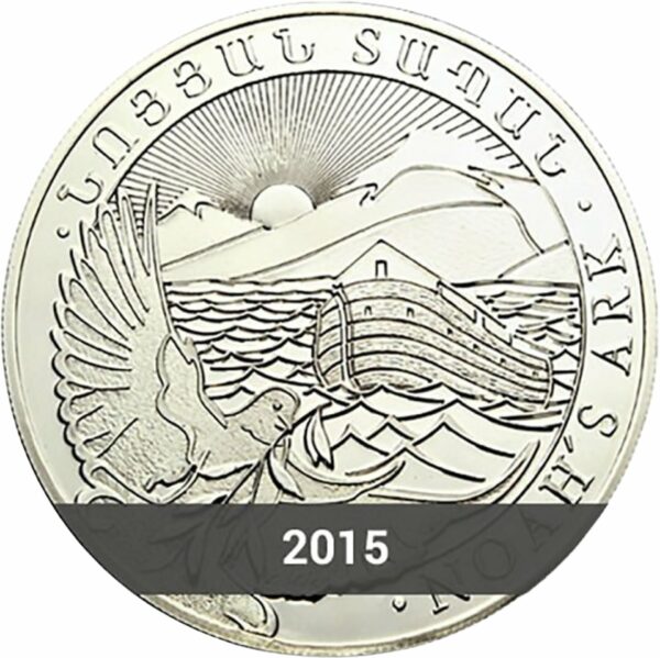 10 Unze Silber Arche Noah 2015