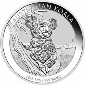 1/2 Unze Silber Koala 2015