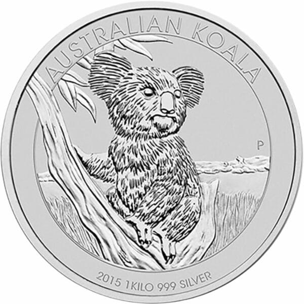 1kg Silber Koala 2015