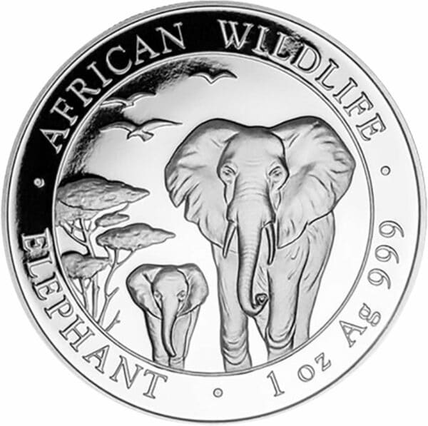 1 Unze Silber Somalia Elefant 2015