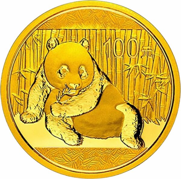 1/4 Unze Gold China Panda 2015