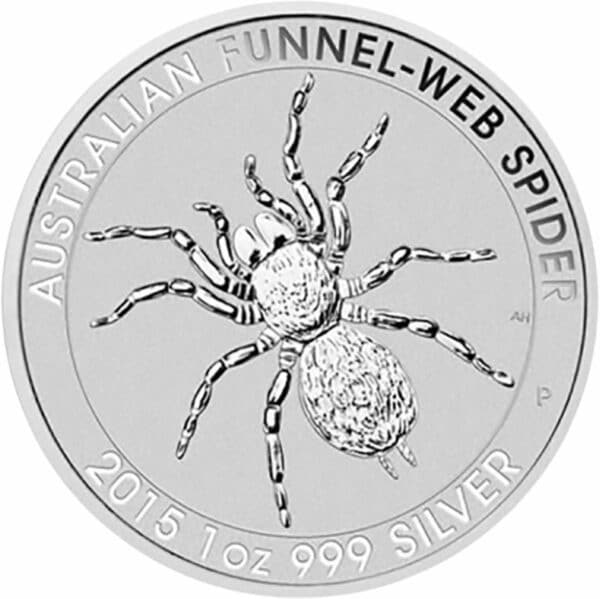 25 x 1 Unze Silber Trichternetzspinne 2015