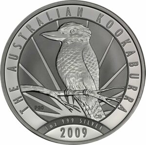 1 Unze Silber Australien Kookaburra 2009