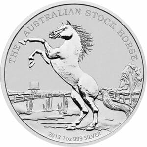 1 Unze Silber Australian Stock Horse 2013