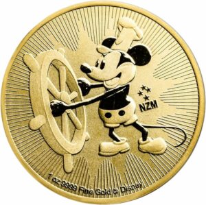 1 Unze Gold Steamboat Willie 2017