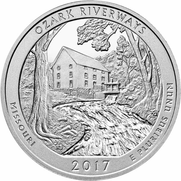 5 Unze Silber ATB Ozark National Scenic Riverways 2017