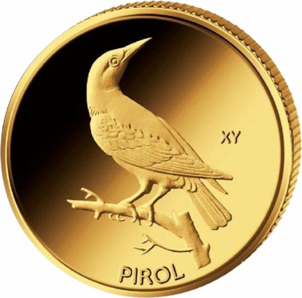 1/8 Unze Gold 20 Euro Pirol 2017 (Buchstabe: A | Heimische Vögel)