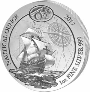 1 Unze Silber Nautical Ounce Santa Maria 2017 (Stempelglanz)