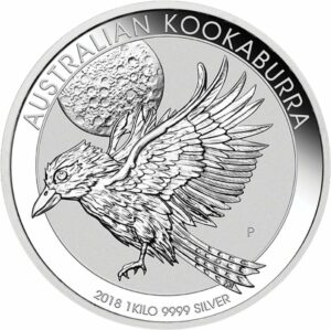 1kg Silbermünze Kookaburra 2018