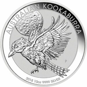 10 Unze Silbermünze Kookaburra 2018