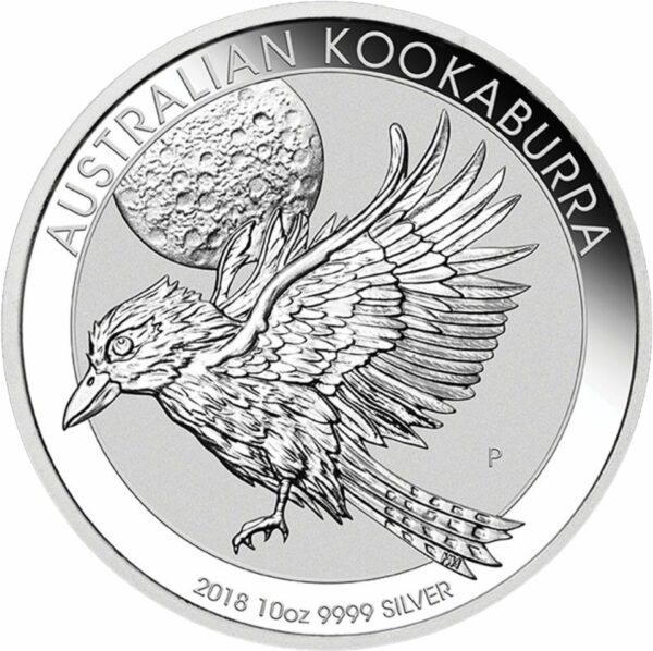 10 Unze Silbermünze Kookaburra 2018