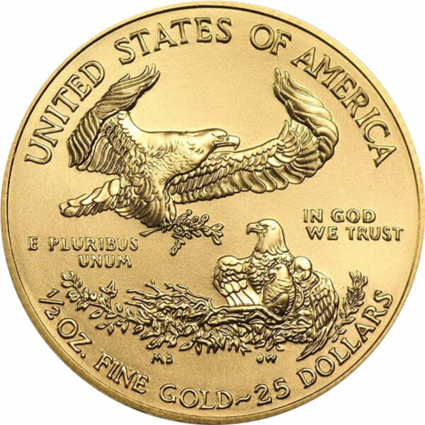 1/2 Unze Gold American Eagle 2018