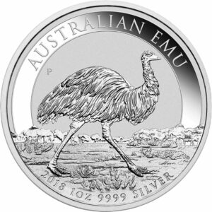 1 Unze Silber Australian Emu 2018 (Auflage: 30.000)