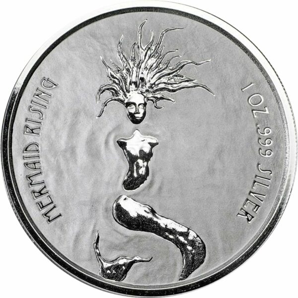 1 Unze Silber Rising Mermaid 2018 (Prooflike | Auflage: 15.000)