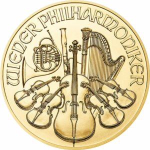 1/2 Unze Wiener Philharmoniker Gold 2018