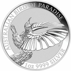 1 Unze Silber Australian Birds of Paradise - Victoria Paradiesvogel 2018 (Auflage: 50.000)