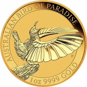 1 Unze Gold Australian Birds of Paradise - Victoria Paradiesvogel 2018 (Auflage: 5.000)