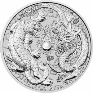 1 Unze Silber Dragon & Tiger 2018