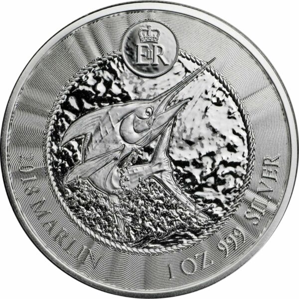 1 Unze Silber Cayman Islands Marlin Speerfisch 2018 (Prooflike | Auflage: 50.000)