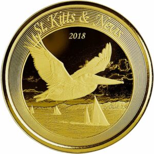 1 Unze Gold St. Kitts & Nevis Pelican