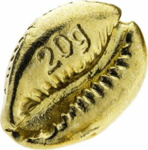 20g Gold Cowrie Muschelbarren