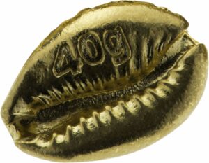 40g Gold Cowrie Muschelbarren