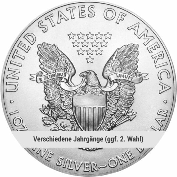 1 Unze Silber American Eagle (verschieden Jahrgänge | ggf. 2. Wahl)