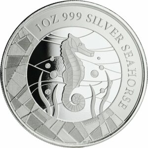 1 Unze Silber Samoa Seepferdchen 2018 (Auflage: 30.000)