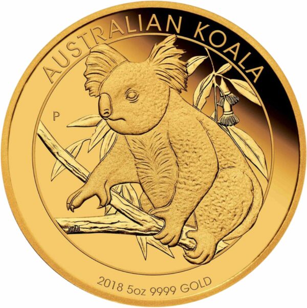 5 Unze Gold Koala 2018 PP (Auflage: 50 | inkl. Box & Zertifikat)