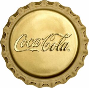 1 Unze Gold Coca-Cola® Kronkorken (Auflage: 250 Stück)