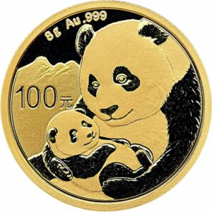 8g Gold China Panda 2019