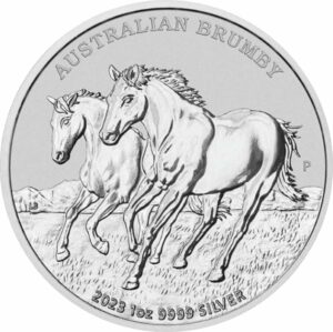 1 Unze Silber Australian Brumby 2023 (Auflage: 25.000)