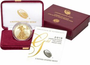 1 Unze Gold American Eagle 2019 (Polierte Platte)