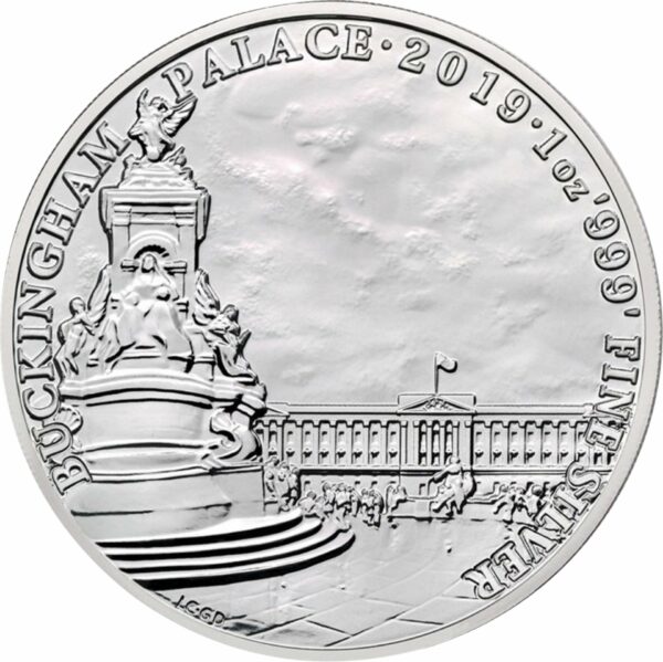 1 Unze Silber Buckingham Palace 2019 (Landmarks of Britain)