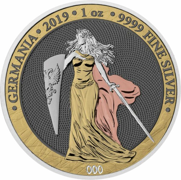 1 Unze Silber Germania Six Metals 2019 (Auflage: 500 | inkl Etui)