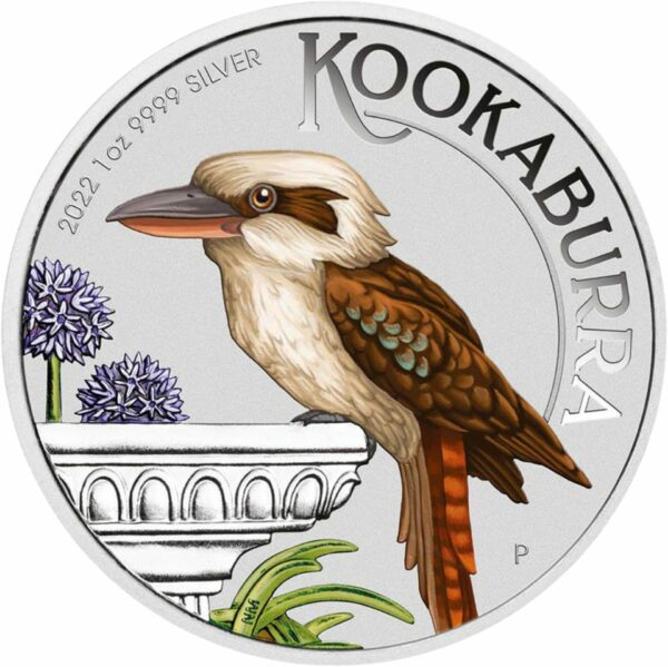 1 Unze Silber Kookaburra 2022 WMF (Auflage: 1.500 | coloriert)