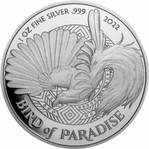 1 Unze Silber Papua Neu Guinea Birds of Paradise 2022 (Auflage: 10.000)