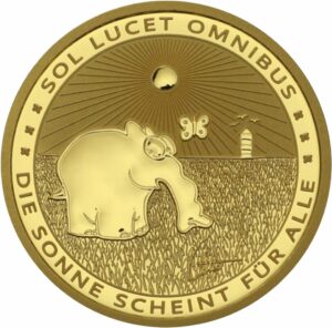 1 Unze Gold Ottifanten 2022 Sunnyfant (Auflage: 1.000)