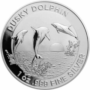 1 Unze Silber Dusky Delfin 2022 RAM (Auflage: 25.000)