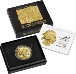 1 Unze Gold American Buffalo 2022 PP (Polierte Platte | Auflage: 16.000)